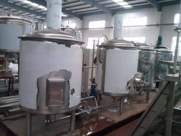 Stainless Steel Turnkey Microbrewery Equipment Brewhouse System Craft Brewing Plant