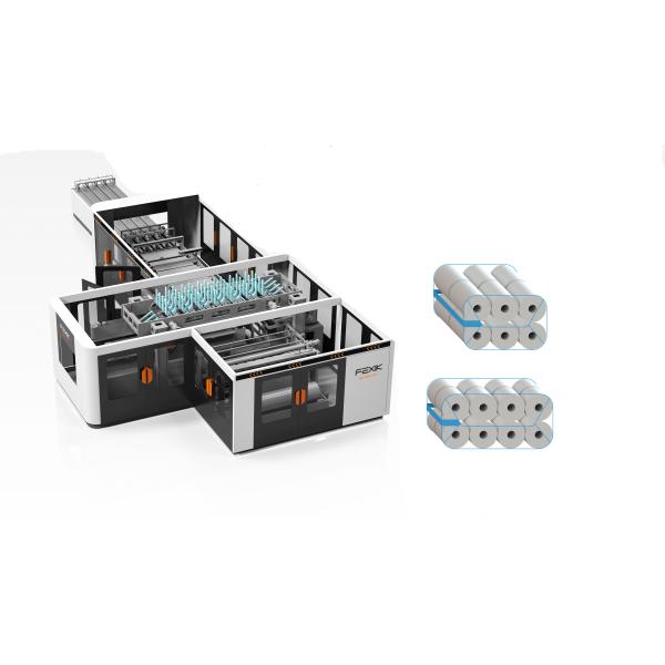 BRT HHT 2 Layers Plc Kitchen Towel Wrapper Motion Control