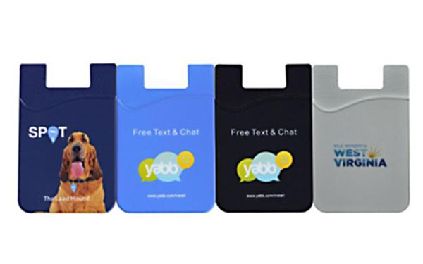 3M Sticker Silicone Credit Card Holder Made Of Non Toxic Top Grade Materials