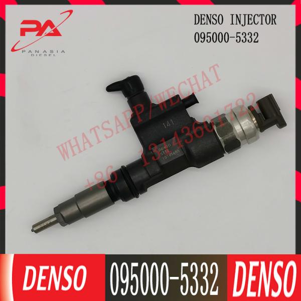 Injetor de combustível comum original 095000-5332 DLLA155P843 do trilho para HINO OE 23910-1380/23670-E0150/23670-E015