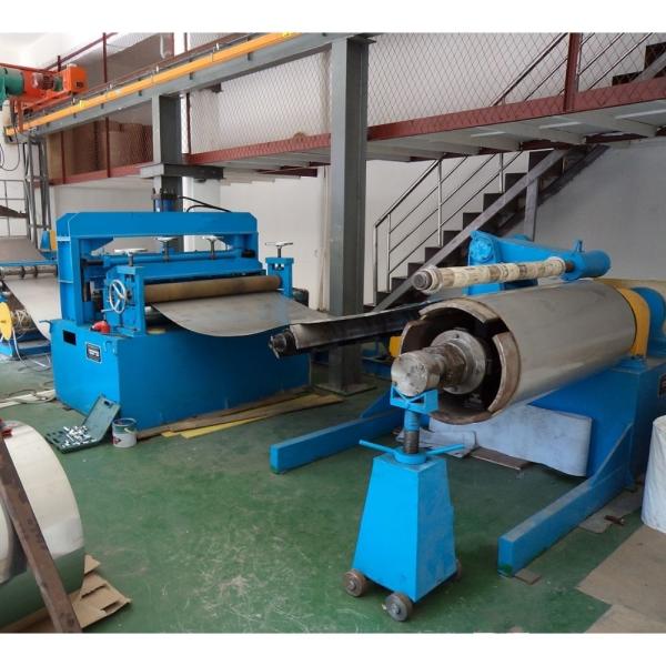 0.3-1.5mm Thickness 40m/Min Hydraulic Steel Slitting Lines Metal Steel Coil Use