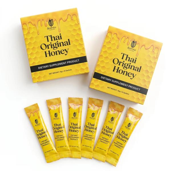 Thai Original Honey For Men Organic Sugar Free Men Energy Booster With Vitamins