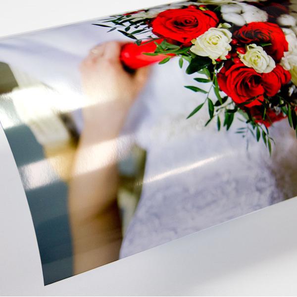 Премиум 260 гр. Инкджетная смола покрытая серебряной металлической фотобумажкой