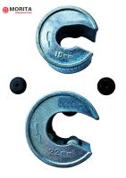 Le coupeur de tuyau de cuivre rotatoire a placé 15+22mm 2 lame en alliage de zinc du corps Gcr15 de roues de secours de PCs