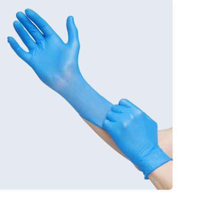 O azul 6 Mil Xl Nitrile Gloves do agregado familiar/510k certificou luvas do nitrilo
