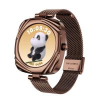 AW5 mode femme montre intelligente 1,09 pouce AMOLED Carré BT Appel santé féminine