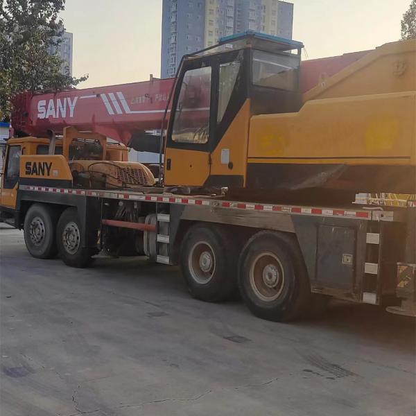 SANY 50-ton Used Mobile Truck Cranes in Excellent Condition