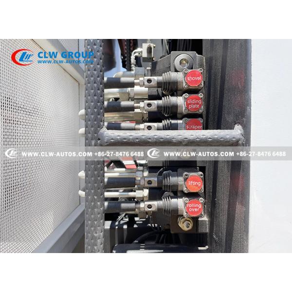 Тележка Compactor отброса санобработки Уилеров FAW 6X4 10 с отсеком для экипажа