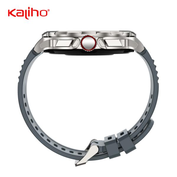 V69 Stylish 1.85 TFT Display Smartwatch 100+ Sports Modes IP67 Waterproof 15-20 Days Battery Premium Metal Design