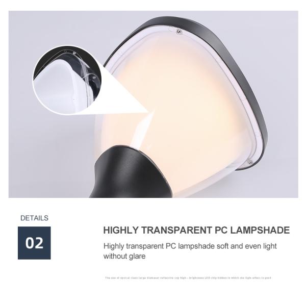 тропа СИД управлением освещения 20W солнечная освещает на открытом воздухе творческое делает водостойким