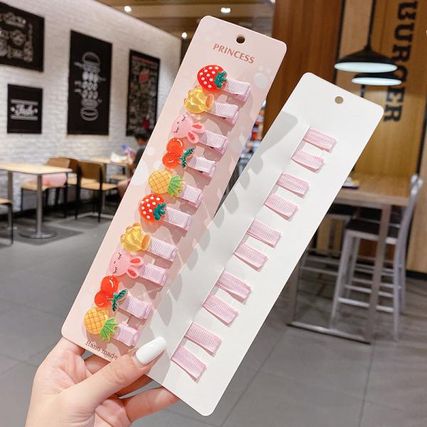 kids girls flower animal hairpin cute duck mouth clip hair baby clip bangs clip Yiwu accessories wholesale