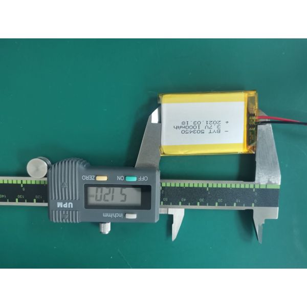 503450 Polymer Lithium Battery 1000mAh 3.7V Li-polymer Battery Flat Battery