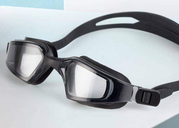 Customized Silicone Swimming Goggles for Adults Wide Vision Professional Swim Glasses with Anti-fog and UV Protection