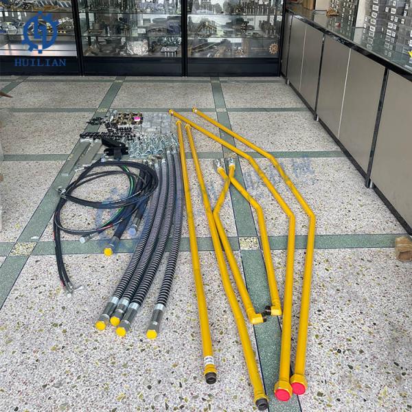 KOMATSU PC200-6 Excavateur Kit de rupture hydraulique de tuyauterie lignes d'excavateur tuyauterie tuyauterie tuyauterie tuyauterie lignes de haute pression soupape de contrôle