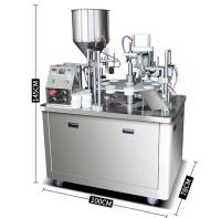 Máquina de vedação automática de enchimento de tubos de pasta de dentes de plástico por ultra-som
