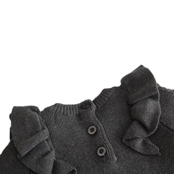 Платья принцессы Одевать Розов бутика свитера малыша связанные девушками мини на зима осени