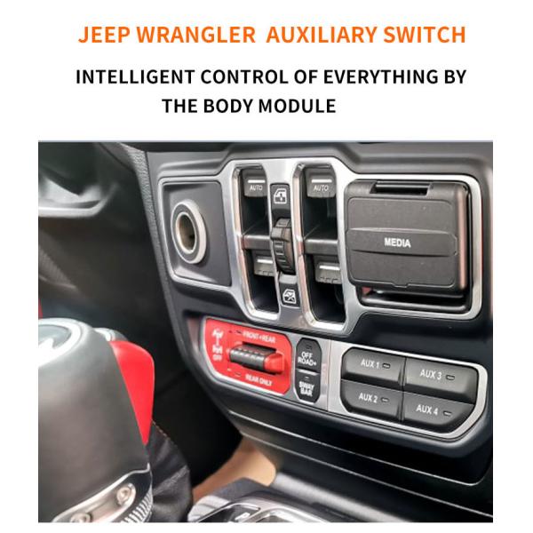 Wholesale Auxiliary Switch Bank For Jeep Wrangler JL