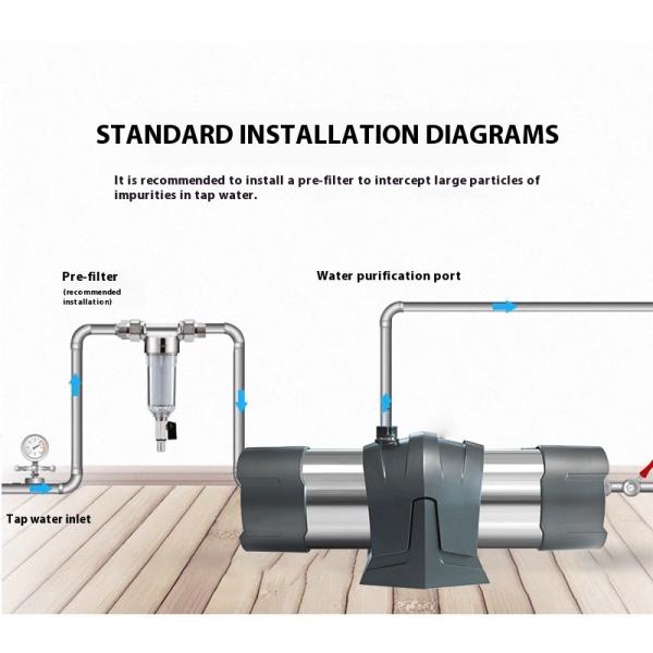 Ultrafiltration Under Sink Water Filter 304 Stainless Steel for Family