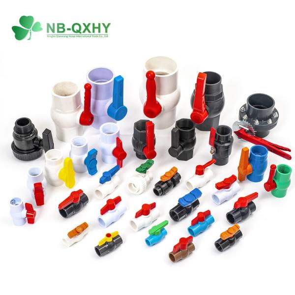 Manual Operation Male Threaded Plastic Ball Valve 3 2 Inch PVC UPVC with Threaded