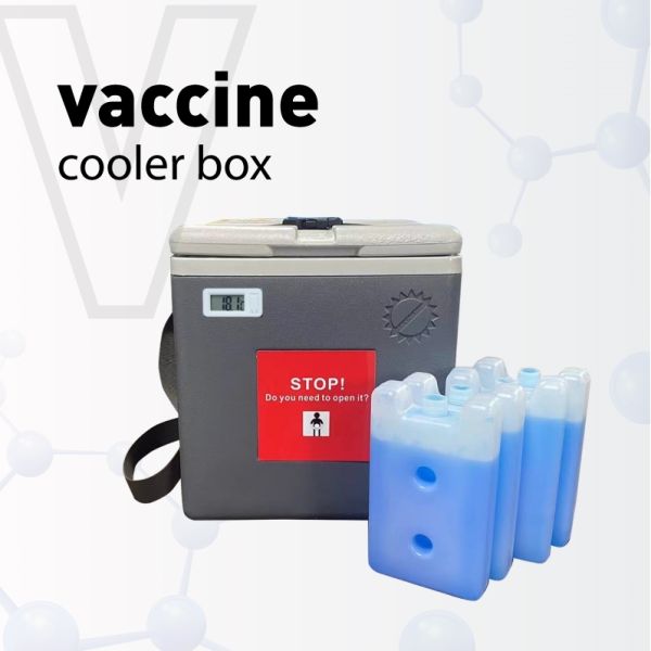 Phefon 1.5L Polyurethane(PU) Foam Insulation Vaccine Cooler Box Support Customize LogoCold Chain Solution For Vaccines