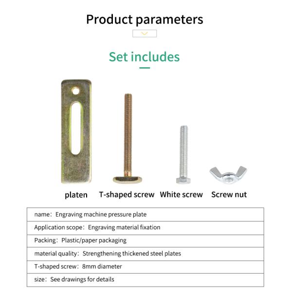 Abrazaderas de carpintería de tamaño personalizado, placa de prensa de hierro, hoteles, abrazaderas de barra de acero