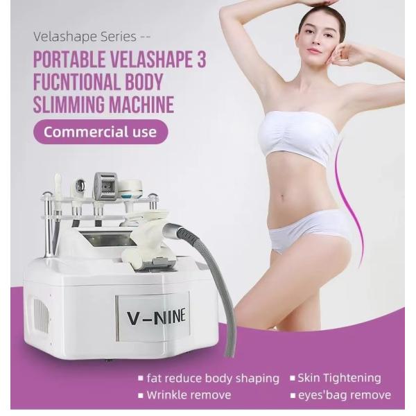 OEM Fat Freezing Vela Fat Dissolve Machine , Portable Body Slimming Beauty Machine