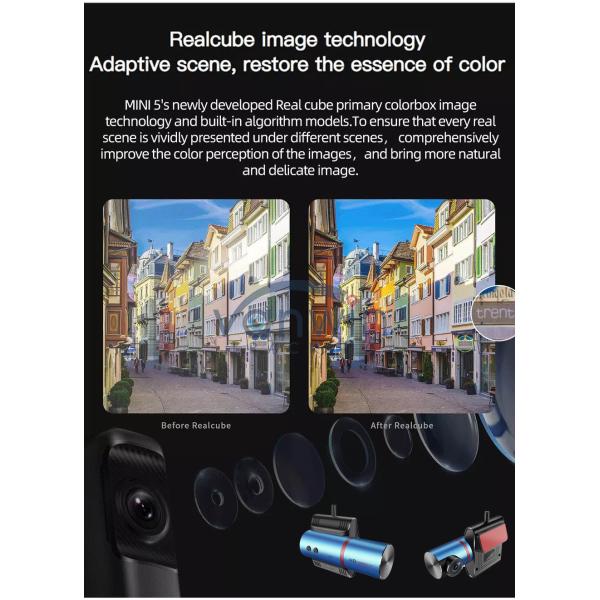 Wi-Fi HD Ночное видение Записывающее устройство Мини автомобильная камера 1080P Поддерживает GPS