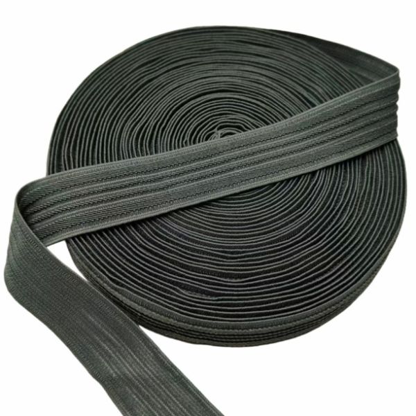 Striped Polyester Elastic Fashion Custom Good Quality Woven Stretch Webbing for cloth