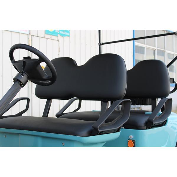 2024 Electric 4 Person Golf Cart for Hunting Transport 20% Grade Ability 15.5mph Maximum Speed 48V 5KW AC Motor