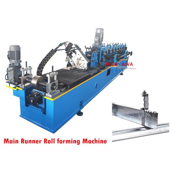 12 Stations Drywall Roll Forming Machine Main Runner Ceiling Runner Roll Forming Machine