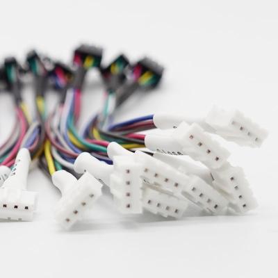 JST XH 8pin 2.54mm Socket Connector Wire Harness for Dual Head Black Male And Female