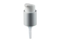 Distributeur argenté en aluminium 24/410 de pompe de crème de fermeture avec pp en plastique matériels