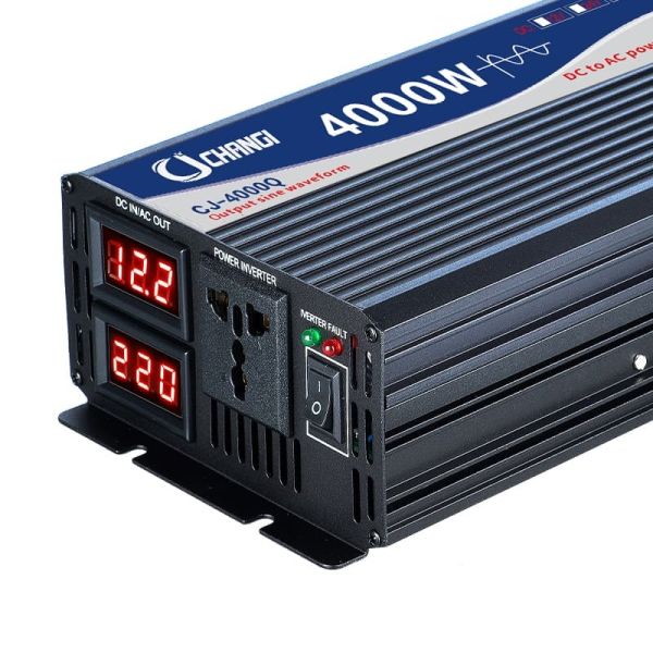 12V 24V Car Power Inverter DC To AC Pure Sine Wave Inverter 3000W