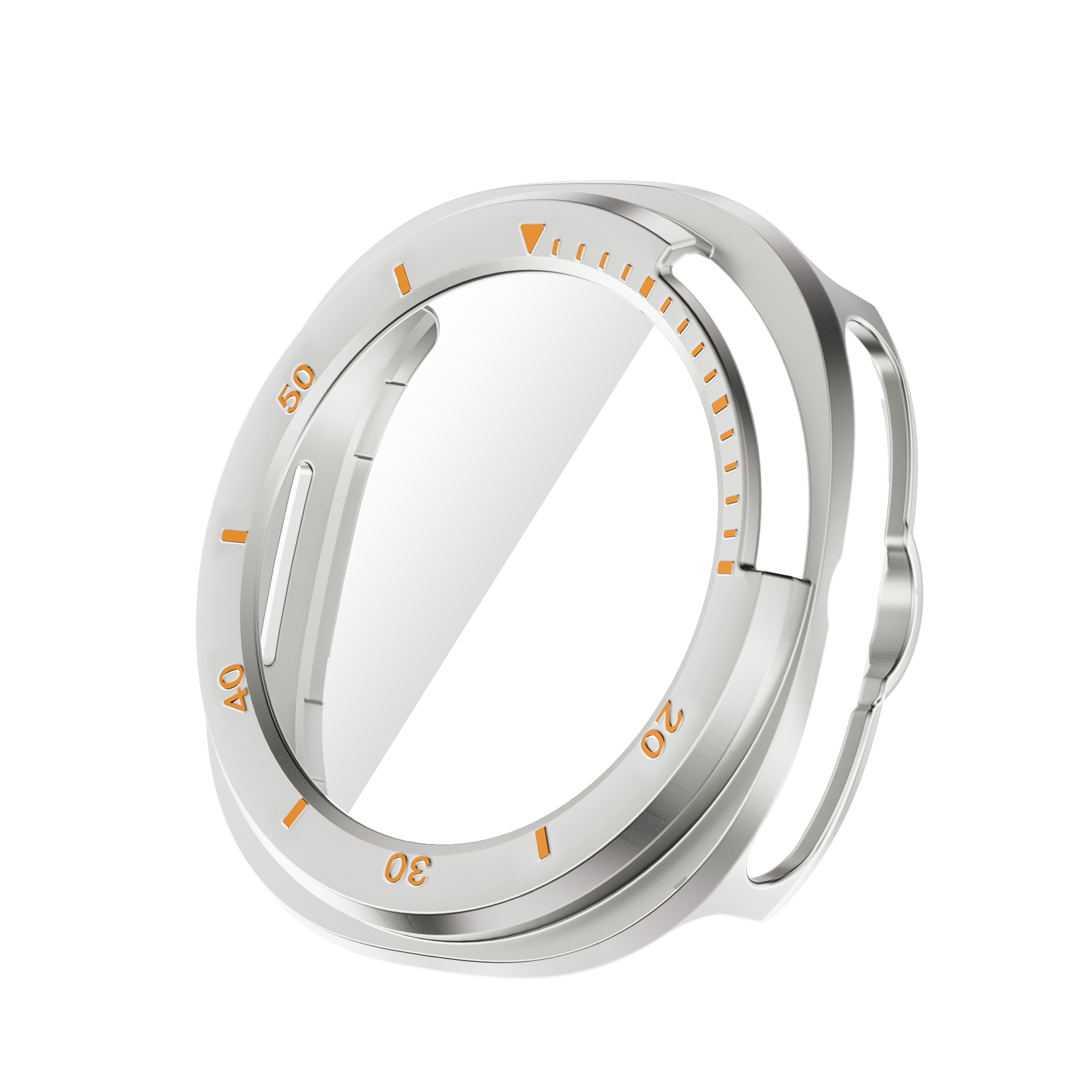 Integrated Tempered Glass Case for Samsung Galaxy Watch 8 Classic With Scale Watch Cover Case Accessories