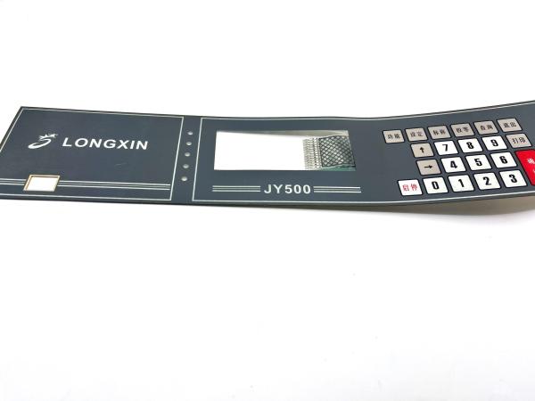 Autotex F150 Polyester Standard Membrane Keypad With 6 Layers And 500 Life Cycles