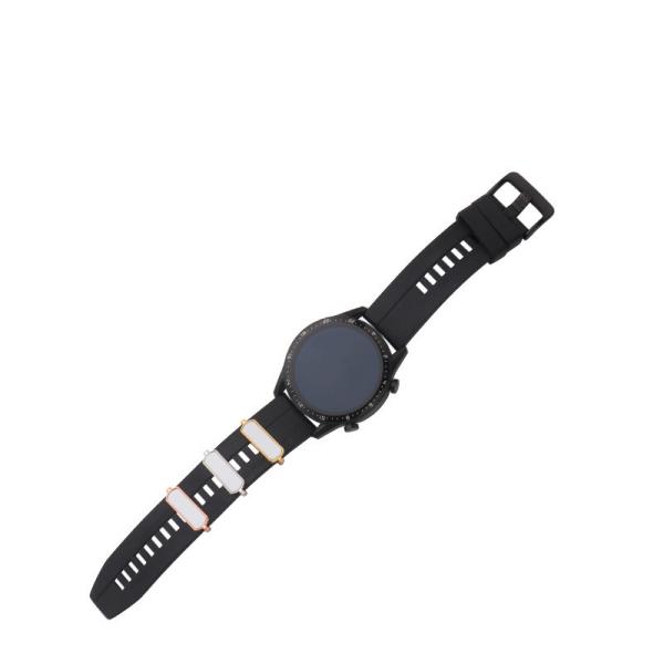 Metal DIY Printed Sublimation Watchband Decorative Buckle Heat Transfer Zinc Alloy Watchband Accessories