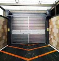 porte en spirale à télécommande de villa à grande vitesse de 380V 50Hz industrielle avec la protection de sécurité