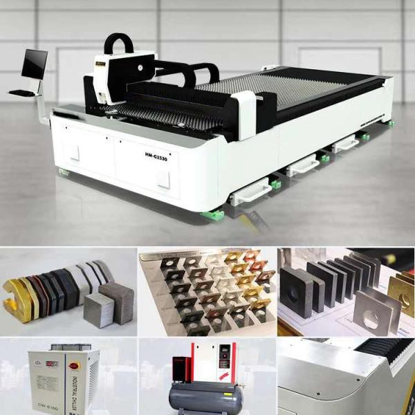 Профессиональная стальная лазерная режущая машина для резки металлических пластин с мощностью 1500 ~ 3000 Вт