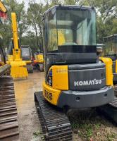 Used Komatsu PC55MR Zero Tail Swing Compact Excavator