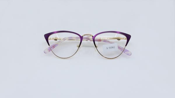 Fashion Designer Cat Eye Reading Glasses Spring Hinge Glasses for Readers Women metal structure clear lens glasses