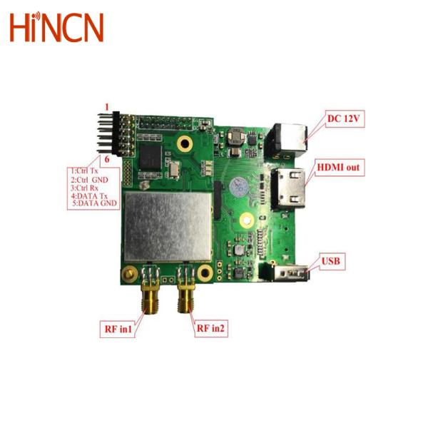 VHF UHF COFDM Video Transmitter And Receiver Module TX RX For UAV UGV