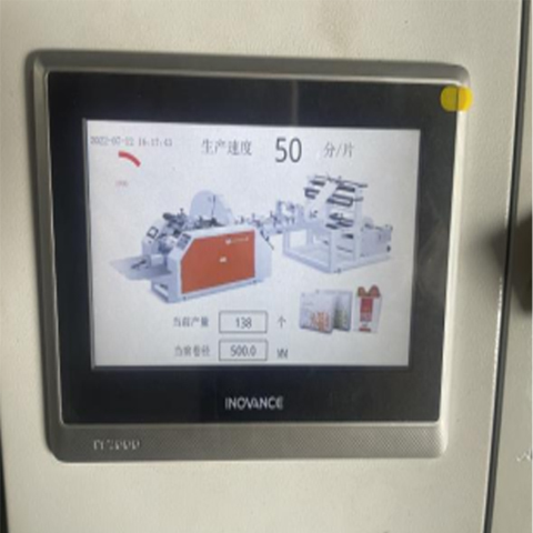 CMYK Flexo Printer Paper Shopping Bag Making Machine 50Hz 60Hz Power Supply Total Power 15 KW Suitable for Large Scale Packaging