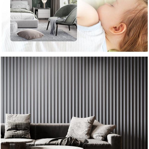 Внутреннее 15mm деревянное WPC рифлить доску гриля панели стены