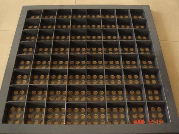 36% Ventilation Rate Hard Steel Perforated Raised Floor AS800-TF HDG600 35QD