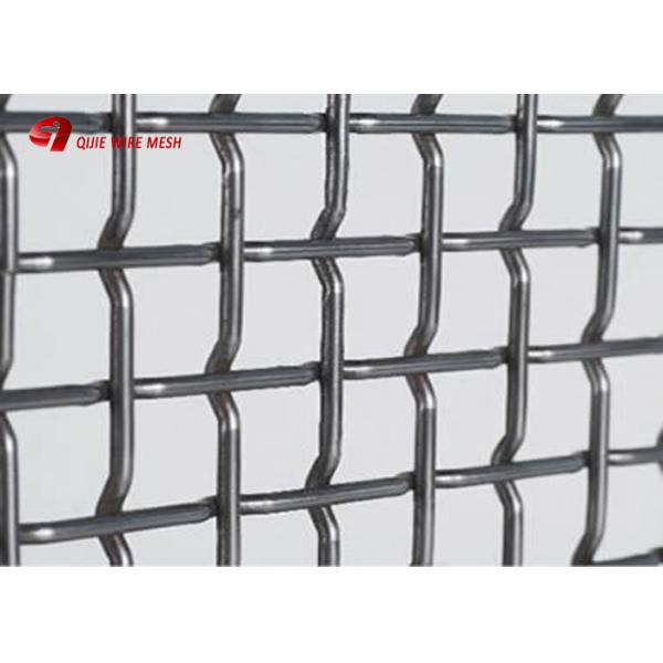 Высокотемпературная ячеистая сеть волнистой проволки нержавеющей стали замка сплетя после Кримптинг