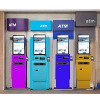 Máquina de caixas eletrônicos criptográficos personalizáveis Aceita dinheiro moeda cartão bancário