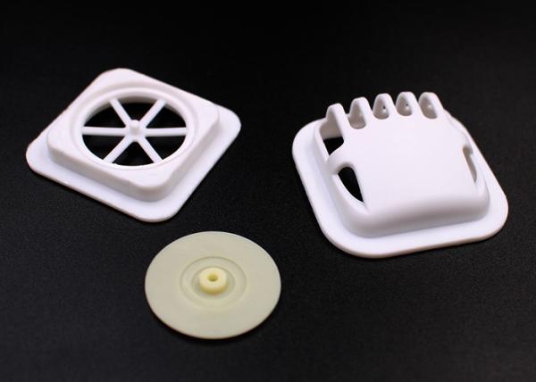 Rectangle 36*36mm Silicon Exhalation Valve Good For Filter Particulate