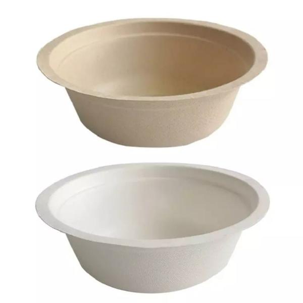 OEM Disposable Sustainable Compostable Eco Products  32 Oz Sugarcane Bowl