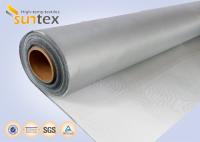 Tissu enduit de tissu de calendrier ignifuge de silicone pour les joints de dilatation et le connecteur de canalisation de tissu