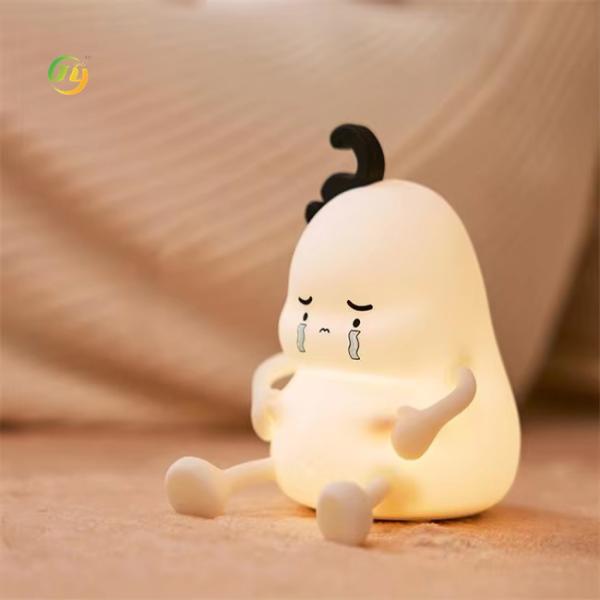 Современный мини светодиодный ночной стол свет жемчужная форма детский ночной свет для спальни домашнего декора